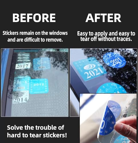 Large Car Windshield Sticker, Windshield Applicator, Clear Window Cling for Car - size: 10 pieces / 11.8 x 15.7 inches