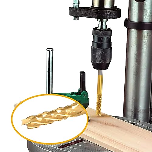 End Mill Sets, 10Pcs Titanium Coat, 1/8" Shank 0.6-1.5mm Micro Engraving Bits CNC Router Bits for Rotary Tools - size: 0.6-1.5mm