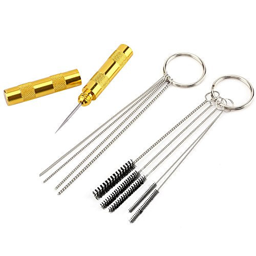 Air brush Cleaner kit,Yosoo 11pcs Airbrush Cleaning Repair Tool Stainless Steel Spray Gun Cleaning kit