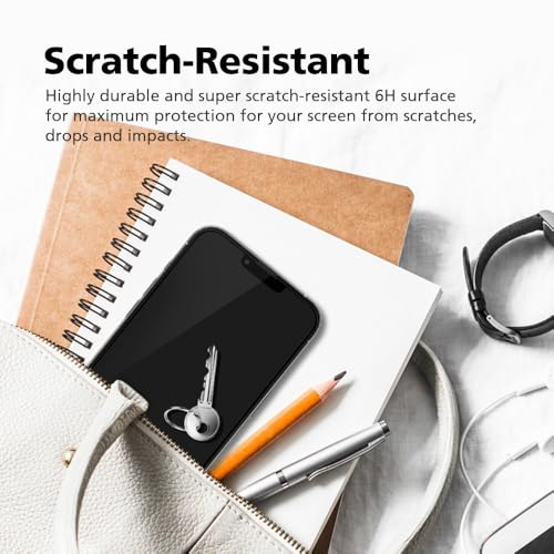 2 Pack Privacy Screen Protector Compatible with iPhone 17 Pro [Upgraded 27°] Anti-Spy PET Film, High Touch Sensitivity Scratch-Resistant Dust-Free & Bubble-Free Easy Install with Alignment Jig - size: iPhone 17 Pro