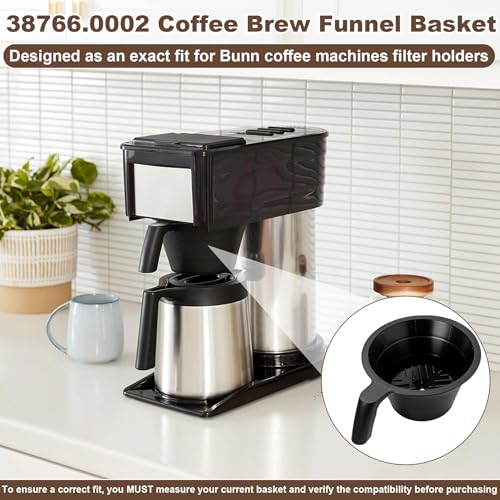 Coffee Brew Funnel Basket Replacement for Bunn Coffee Funnel 38766.0002 - size: 38766.0002 Brew Funnel