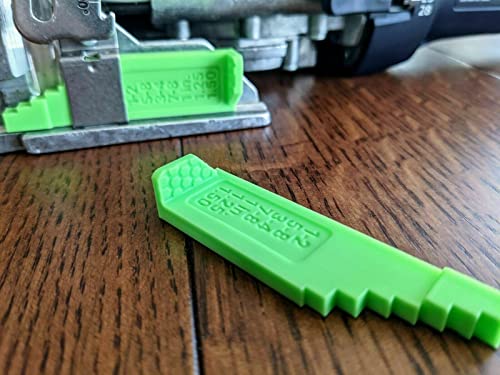 Imperial Thickness Gauge Compatible with Festool Domino DF 500 - Made in USA - color: Green
