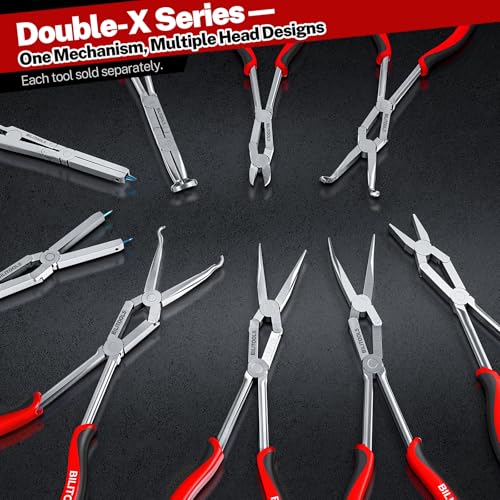 BILITOOLS 11" Extra Long Diagonal Cutting Pliers, Double Joint