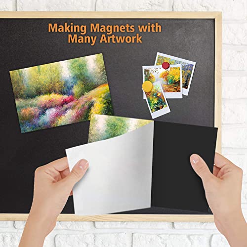 Magnetic Sheets Non-Adhesive 5" x 7" 30 mil - Flexible Magnets, 30 Pack - size: 5" x 7"