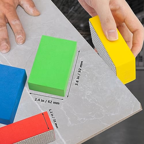 1Pcs Diamond Hand Polishing Pads, 200# (Grid) - style: Grid-1Pcs-200#