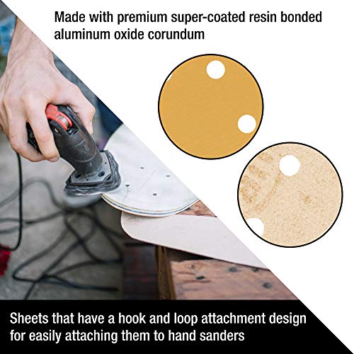 Dura-Gold Premium Triangle Oscillating Mouse Sanding Sheets - 3000 Grit - size: 3000-Grit