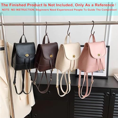 RIVEENY Backpack Acrylic Template,Leather Pattern Acrylic Leather Templates for Women’s Work Backpack Purse Waterproof Anti-Theft Travel Back Pack (AAB-576)