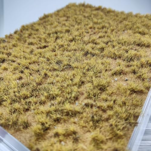 Static Grass Mat 9x7.1 – Realistic Lawn for Railway, Wargame, RPG (Winter Green) - color: Winter Green