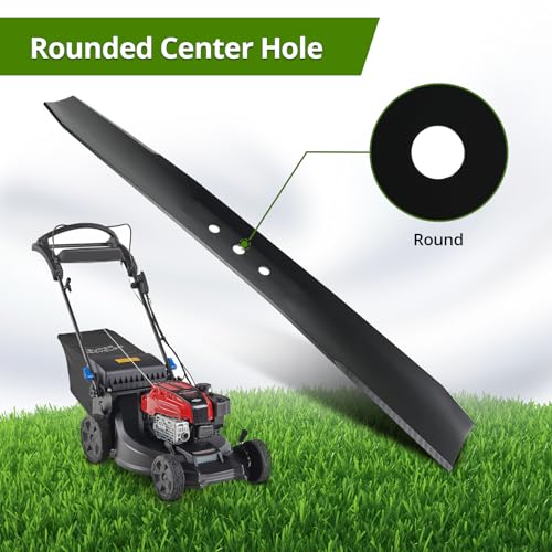 133-8183-03 108-3762-03 Lawn Mower Blade, Compatible with T oro 21 Inch Super Recycler Mower 22275 22275T 22282 22282T 21566 21566T 21568 21568T, Replace 93-4106 93-4106-03 - size: 133-8181-03_1pc