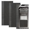 Premium 30-Sheet 120 Grit Wet Dry Sandpaper, 9 x 3-2/3 Inch - style: 120Grit