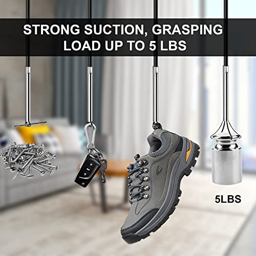 SARDVISA 24-Inch Flexible Claw Pickup Tool, Small Caliber Grabber - size: Flexible bend pick tool Non-magnetic