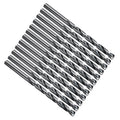 PATIKIL #4 Drill Bit Micro M2 High-Speed Steel 135° for Metal 12 Pack - size: #4 (5.309mm)