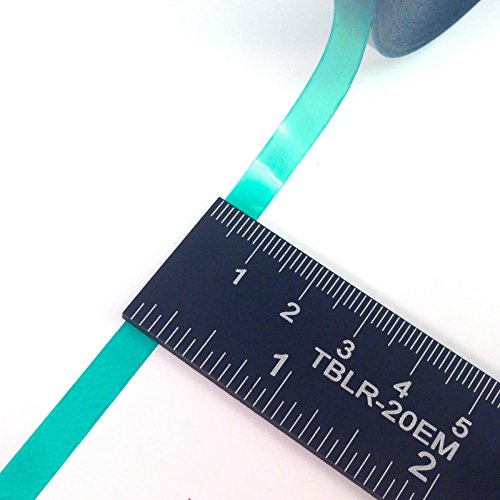 High Temp Masking Supply 1/4" x 72 Yards 400ºF Green Polyester PET Tape - size: 1/4" Wide X 72 Yards Long