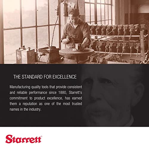 Starrett Steel Center Punch, 4-1/4" Length, 5/32" Dia - size: 4-1/4" Length; 5/32" Diameter