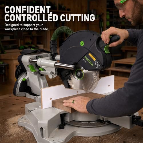 Zero Clearance Fence compatible with Festool Kapex Miter Saw. Models KS120EB, KS120REB