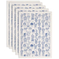 SUPERDANT 5PCS Underglaze Transfers Pottery Transfer Paper for Clay - style: Western Cactus