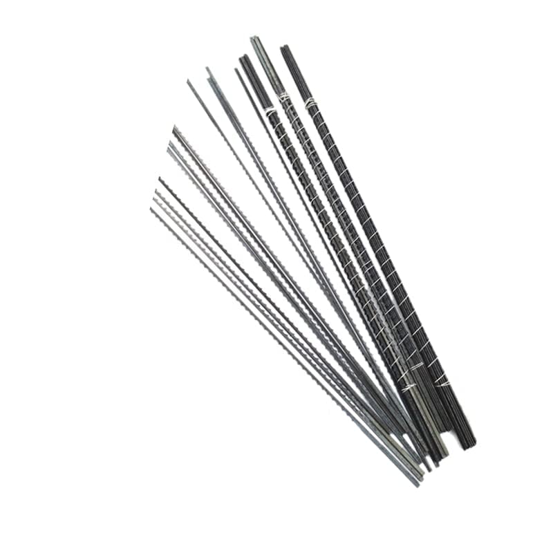 FOXBC Spiral Scroll Saw Blades - Plain End (#1 Fast Metal Cutting) - style: #1 Fast Metal Cutting