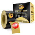 Dura-Gold Gold PSA Longboard Sandpaper, 120 Grit, 20 Yard Roll, 2-3/4" Wide - size: 120-Grit
