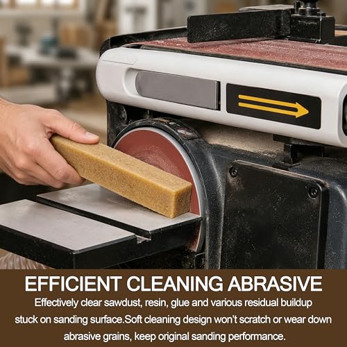 NyxVeil 2 PCS Abrasive Cleaning Eraser Stick for Sanding Belts & Discs