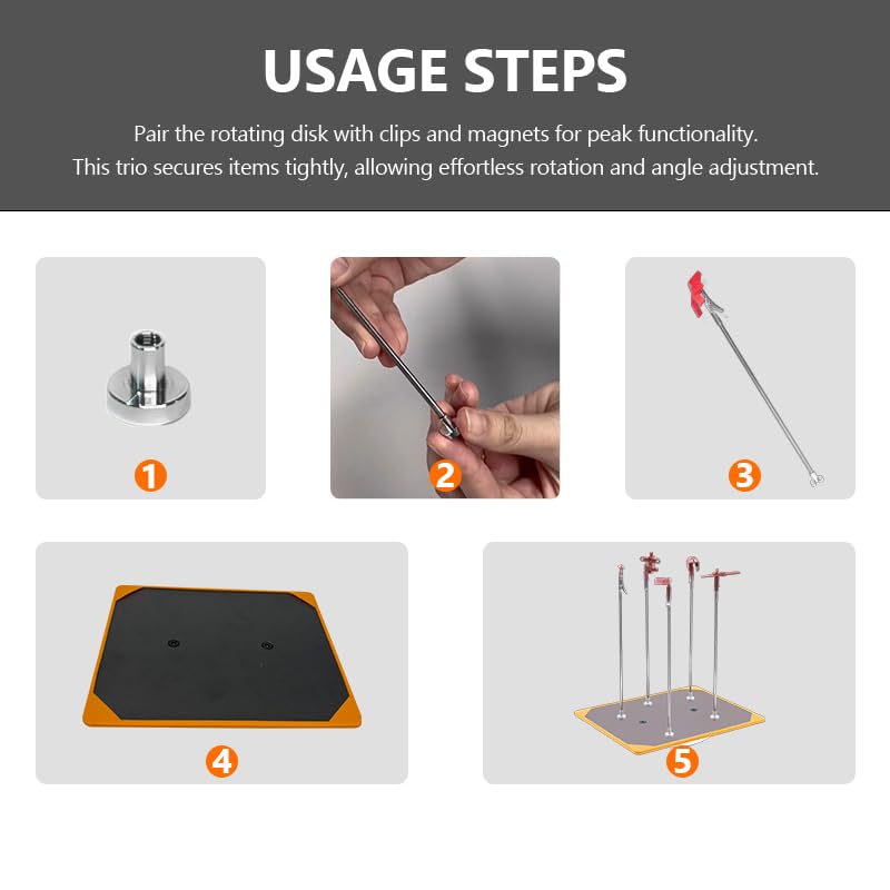 Paint Clip Main Magnet Magnetic Stand for Paint Clip Master - Strong Adsorption, Stable & Flexible - size: Magnetic base