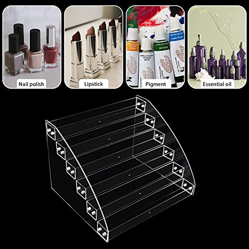 6 Layers Acrylic Paint Organizer - Perfect for Craft Hobby, Holds 2 oz Bottles, Ideal for Acrylic & Craft Paint - color: 6 Layers