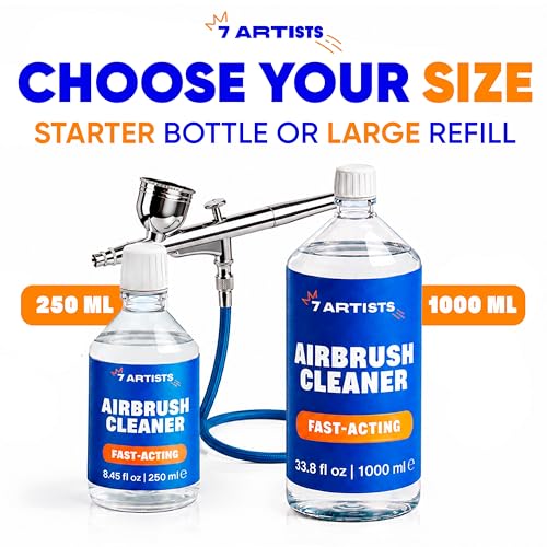 Airbrush Cleaner 33.8 fl oz - Cleaning Solution & Paint Remover