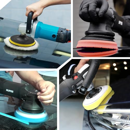 IPELY 6 Pcs Buffing Pads, Polishing Pads, Buffer Pads for Polishing and Waxing - size: 3 Inch