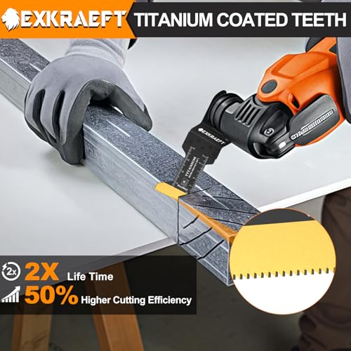 50PCS Curved-Edge Oscillating Tool Blade for Wood, Plastic