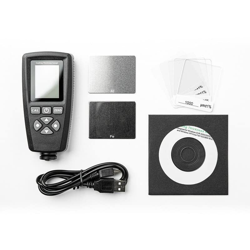 Prismatic Powders Digital Coating Thickness Gauge, Fe/NFe, SE-421