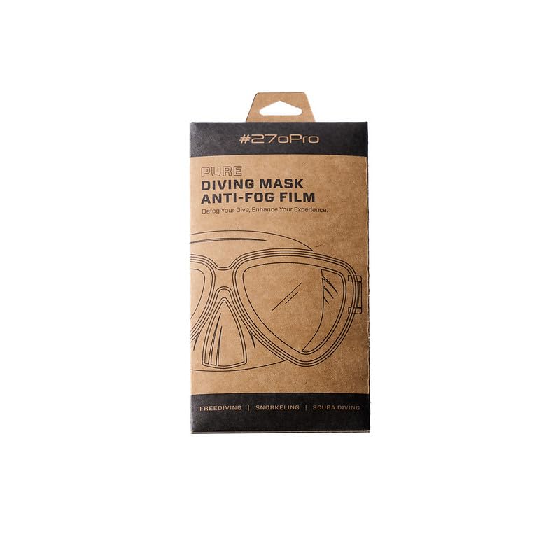 #270Pro Pure | Anti-Fog Film for BEUCHAT Diving Masks - size: MAXLUX EVO