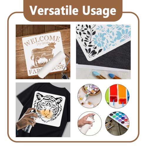 Elephant Stencil, Forest Animal Reusable Painting Template - style: Elephant