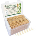 Eyxformula 6 Inch Long Cotton Swabs, Durable Bamboo Sticks, 600 PCS in Case - color: 600 PCS