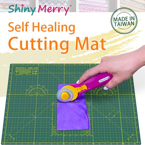 Self Healing Cutting Mat A3 12"x 18" Double Sided Green Mat - color: Green, size: A3 (12" x 18")