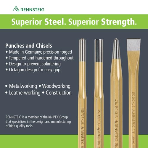 Rennsteig 9R 430 100 KUS 7/64" x 4" Center Punch
