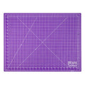 Breman Precision 18x24 Self Healing Cutting Mat Purple/Gray for Crafting - color: Purple/Gray, size: 18x24