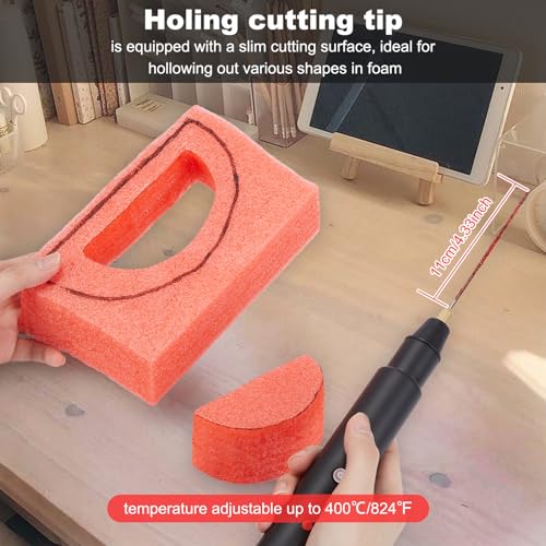 Hot Wire Foam Cutter, 4 in 1 Electric Hot Knife Foam Cutting Tool with Case