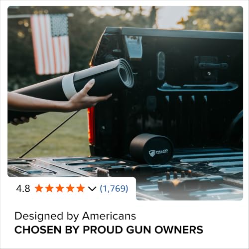 Falko Tactical Gun Cleaning Mat, Gun Mat for Handgun, Rifle and Shotgun - color: Steel Blue, size: 48x17