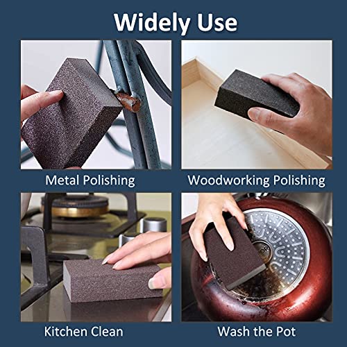 12Pcs 80 Grit Coarse Sanding Block - size: 80 Grit(Coarse)