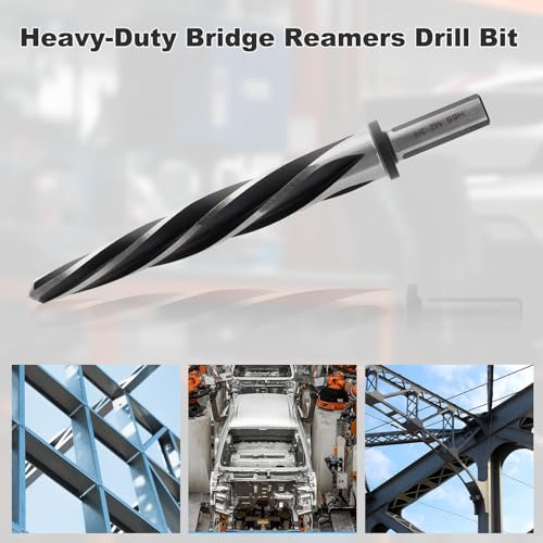 Rocaris 5/8" M2 HSS Taper Chucking Reamer Drill Bit - size: 5/8 in