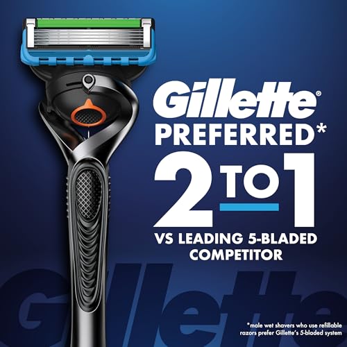 Gillette Fusion5 ProGlide Razor for Men, 12 Blade Refills with Precision Trimmer - size: 12 Count (Pack of 1)