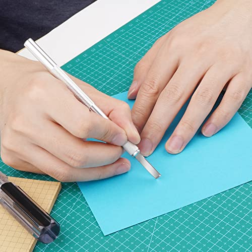 DIYSELF 150 PCS Exacto Knife Blades #17, SK5 Hobby Knife Replacement Blades - size: #17