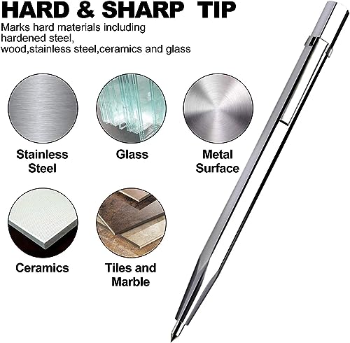 Tungsten Carbide Tip Scribe, Metal Etching Pen Carve Engraver Scriber Tool