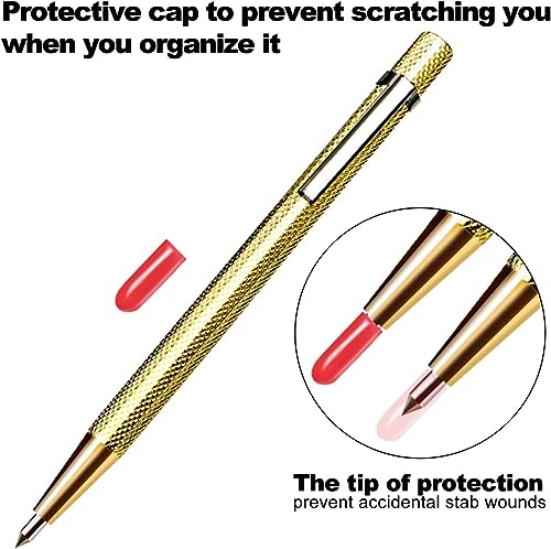 Tungsten Carbide Tip Scribe, Metal Etching Pen Carve Engraver Scriber Tool