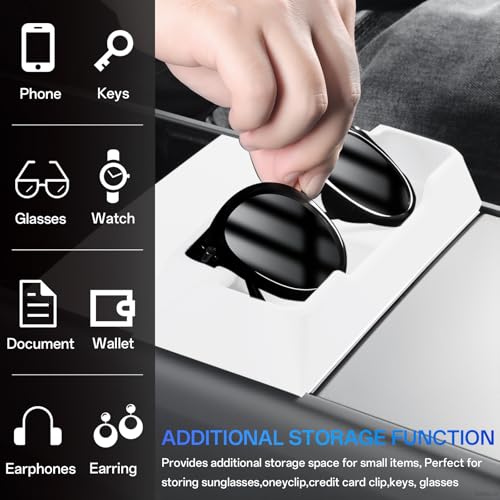 Sunglasses Holder for Tesla Model Y Juniper 2026 2025 Model Y L