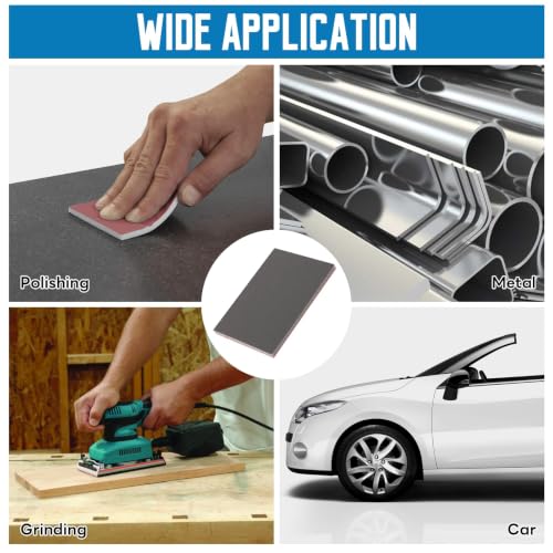 20Pcs Sanding Sponge, 3 x 4 Inch Soft Foam Sanding Block, 1500 Grit - style: 1500 Grit