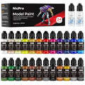 Nicpro 24 Colors Model Paint Set, 20ml Ready to Use Modeling Acrylic Paints - style: 24 Colors Set
