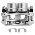 SCITOO Front Left Disc Brake Caliper With Bracket 18B4950 Silver - size: Front Driver[18B4950]