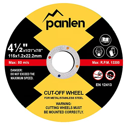 Cut Off Wheels, 4 1/2 Inch, 100 Pack - size: 4.5"x.040"x7/8"