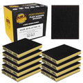 Dura-Gold 180 Grit Double-Sided Sanding Sponges, 4.7" x 3.9", Box of 10 - style: 180 Grit