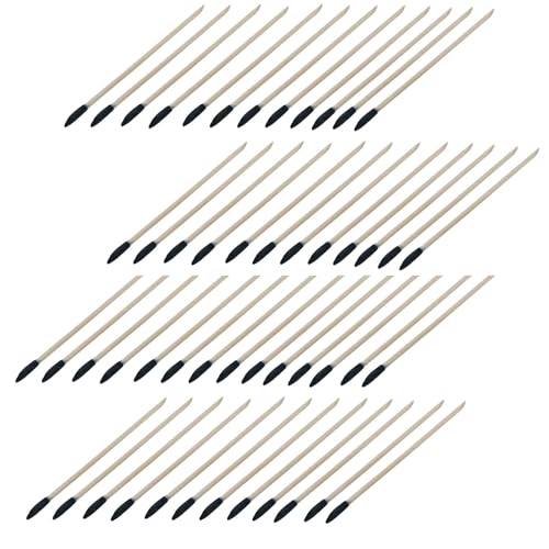 Sandpaper Stick Model Sanding Stick Craft Sanding Stick Fine Sandpaper Sanding Sticks for Wood Products Plastic Models (5.4 x 0.2 Inch) 50PCS